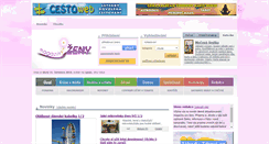 Desktop Screenshot of magazinzeny.cz