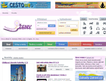 Tablet Screenshot of magazinzeny.cz